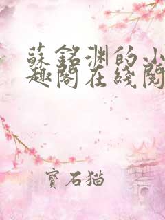 苏铭渊的小说笔趣阁在线阅读