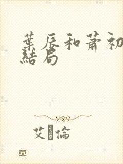 叶辰和萧初然大结局 叶辰和萧初然大结局
