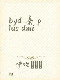 byd 秦 plus dmi