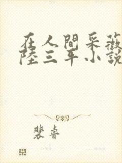 在人间采薇阿铭陆三平小说免费阅读