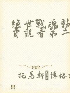 绝世战魂动漫免费观看第二季