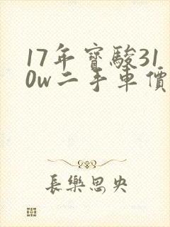 17年宝骏310w二手车价格是多少钱