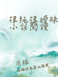 很纯很暧昧正版小说阅读
