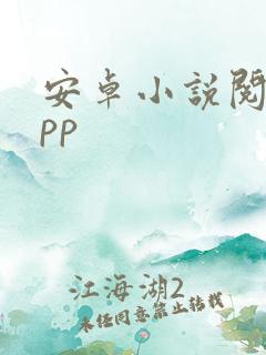 安卓小说阅读app 安卓小说阅读app