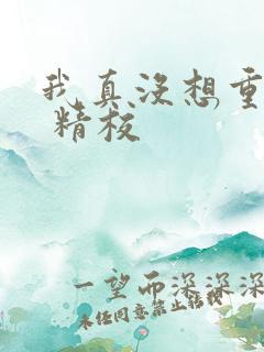 我真没想重生啊 精校