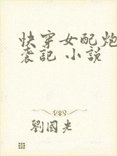 快穿女配炮灰逆袭记 小说