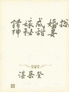 错嫁成婚总裁的神秘甜妻
