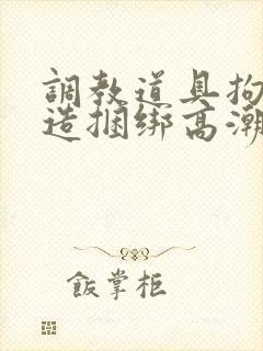 调教道具拘束改造捆绑高潮小说