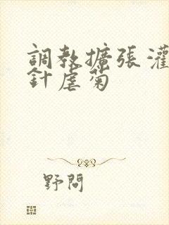 调教扩张灌肠打针虐菊