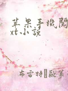 苹果手机阅读txt小说