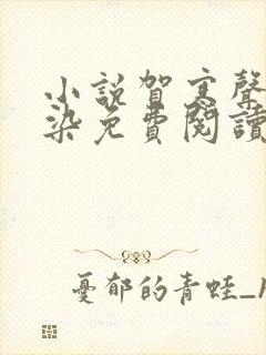 小说贺寒声许星染免费阅读