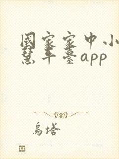 国家家中小学智慧平台app