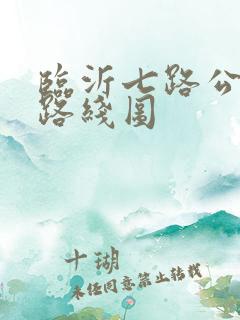 临沂七路公交车路线图