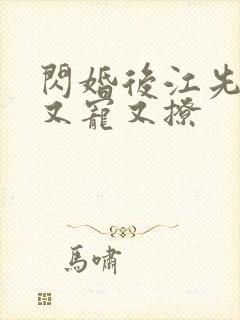 闪婚后江先生他又宠又撩