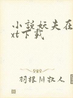 小说妖夫在上txt下载