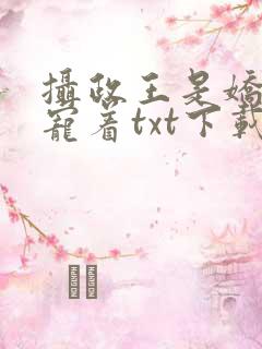 摄政王是娇病得宠着txt下载