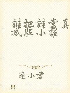 谁把谁当真未删减版小说
