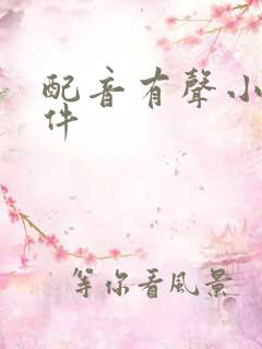 配音有声小说软件