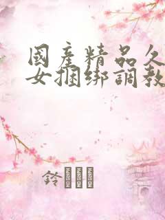国产精品久久美女捆绑调教网站