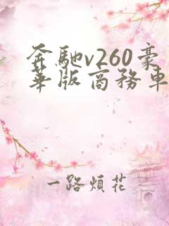奔驰v260豪华版商务车多少钱