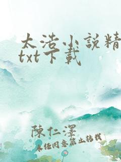 太浩小说精校版txt下载