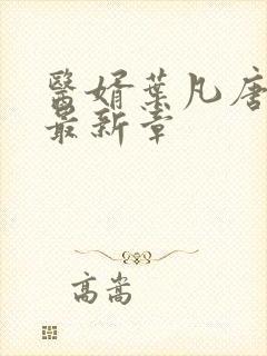 医婿叶凡唐若雪最新章