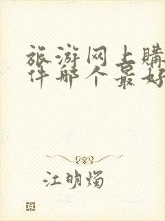 旅游网上购票软件哪个最好