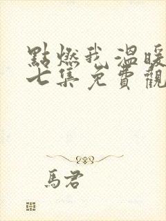 点燃我温暖你第七集免费观看