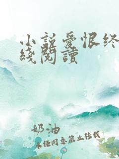 小说爱恨终散在线阅读