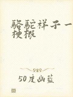 骆驼祥子一二章梗概