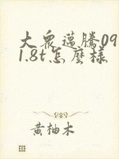 大众迈腾09款1.8t怎么样 大众迈腾09款1.8t怎么样