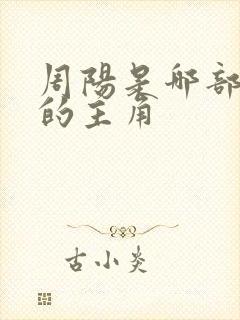 周阳是哪部小说的主角
