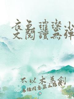 夜色璀璨小说全文阅读无弹窗