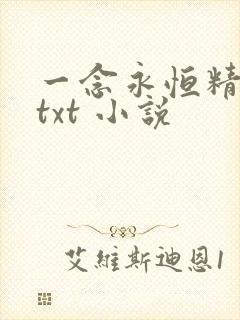 一念永恒精校版txt 小说