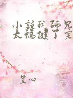 小说我师兄实在太稳健了完结版