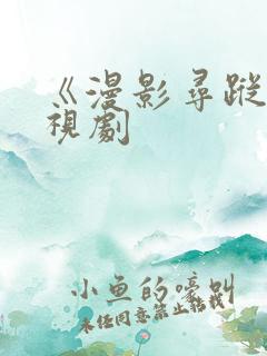 《漫影寻踪》电视剧