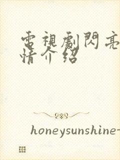 电视剧闪亮爱剧情介绍