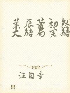 叶辰萧初然免费大结局完结