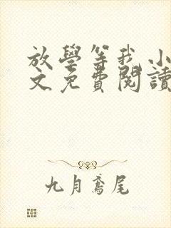 放学等我小说全文免费阅读无删减