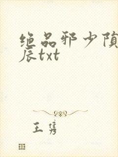 绝品邪少陨落星辰txt