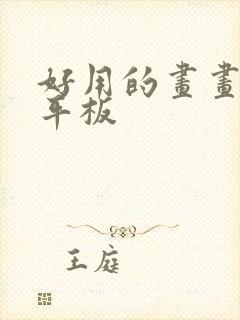好用的画画软件平板