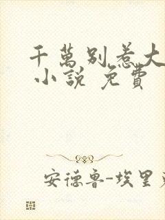 千万别惹大师兄 小说 免费