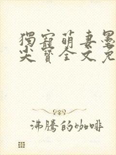 独宠萌妻墨少心尖宝全文免费阅读