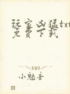 玩家凶猛txt免费下载