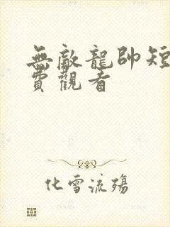 无敌龙帅短剧免费观看