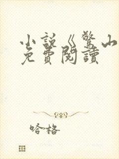 小说《惊山月》免费阅读