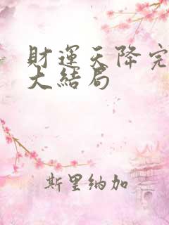 财运天降完整版大结局