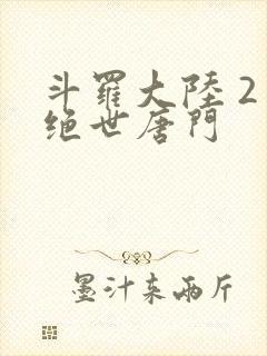 斗罗大陆 2 绝世唐门