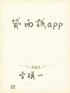贷向钱app