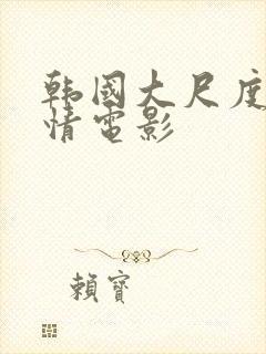 韩国大尺度的爱情电影